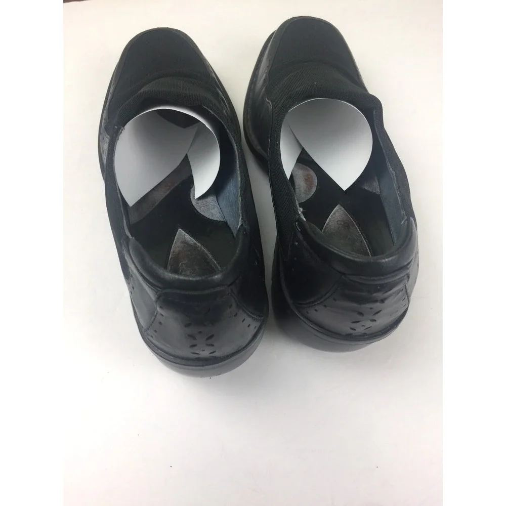 Womens shoes Loafer Black Wedge Stretch Top Eyelet Clarks Artisan‎